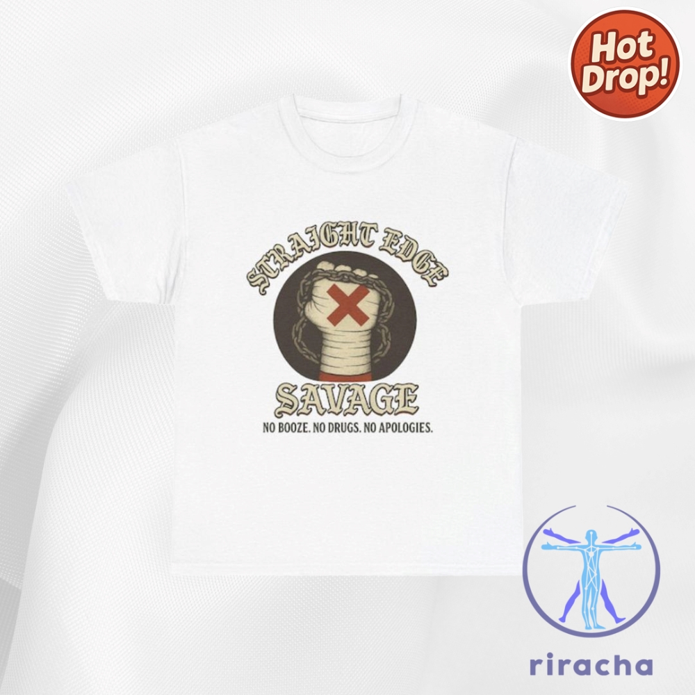 Pop Culture Meets Streetwear – The Rise of Retro Tees, Anime Gear, and Wrestling Icons in Everyday Fashion 4 Wrestling Hardcore Straight Edge Savage T Shirt Hoodie Sweatshirt Cm Punk Inspired Vintage Fan Tee