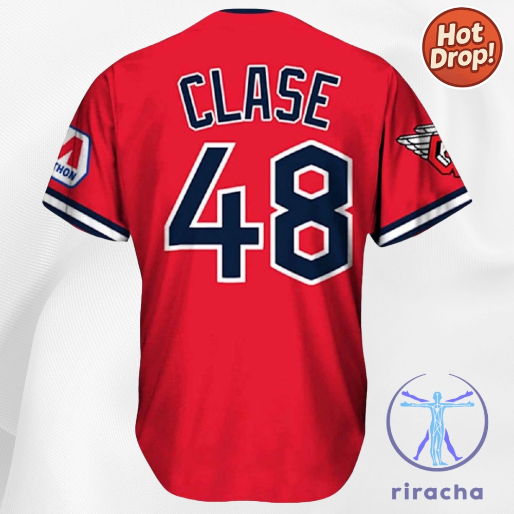 2025 Cleveland Guardians Emmanuel Clase Jersey Giveaway Baseball Shirt