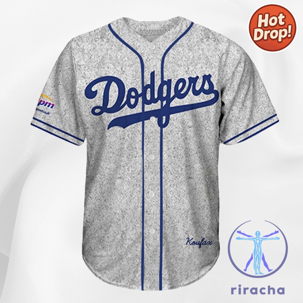 Los Angeles Dodgers Sandy Koufax Brooklyn Dodgers Jersey 2025 Giveaway Baseball Shirt