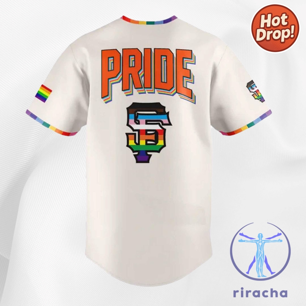 2025 San Francisco Giants Sf Giants Pride Night Jersey Baseball Shirt