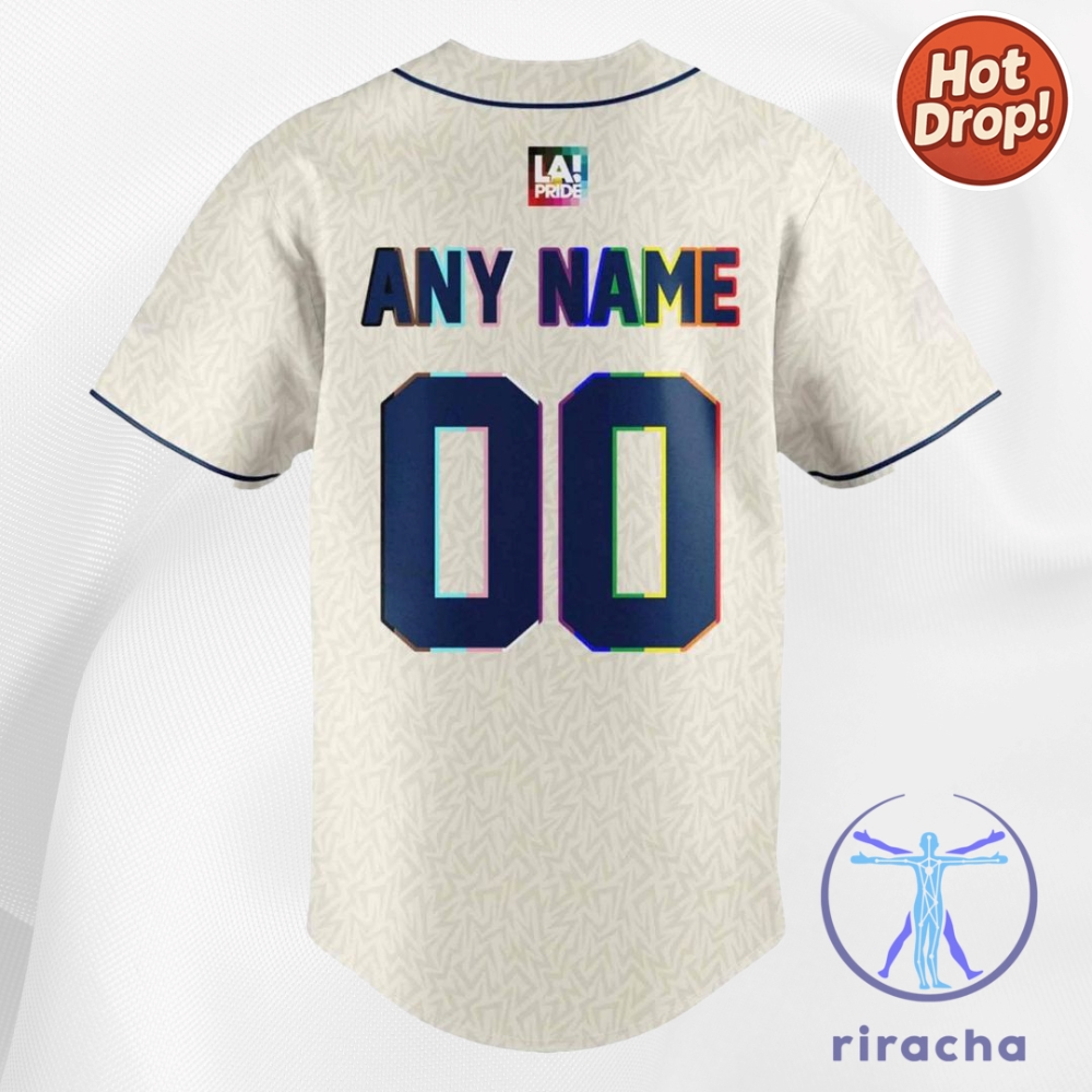2025 Los Angeles Dodgers La Dodgers Pride Night Jersey Baseball Shirt
