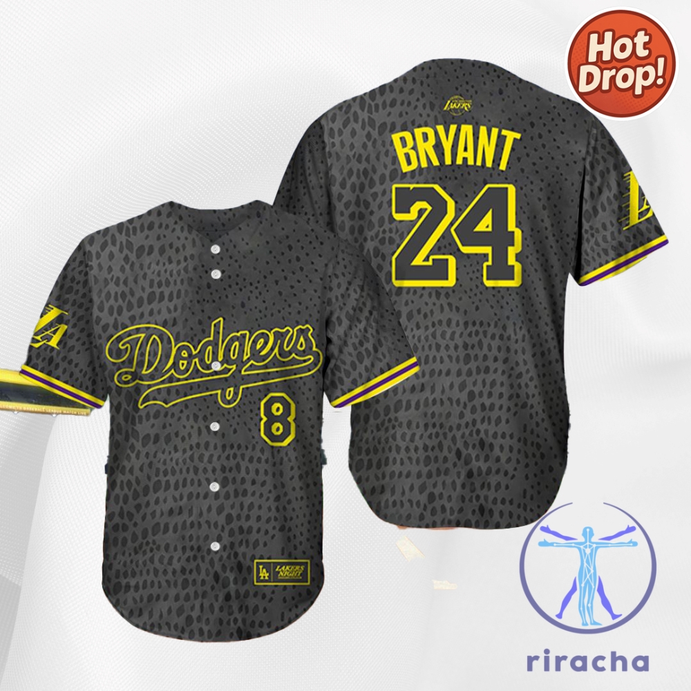 Statement Style: Bold Tees & Hoodies That Speak Louder Than Words 5 Kobe Dodgers Jersey 2024 Baseball Shirt Men Women