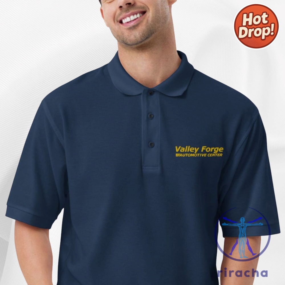 Statement Style: Bold Tees & Hoodies That Speak Louder Than Words 12 Valley Forge Automotive Center Polo Shirt