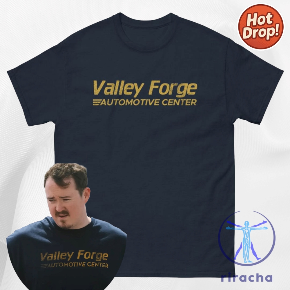 Statement Style: Bold Tees & Hoodies That Speak Louder Than Words 17 Valley Forge Automotive Center Shane Gillis Shirt Hoodie Sweatshirt